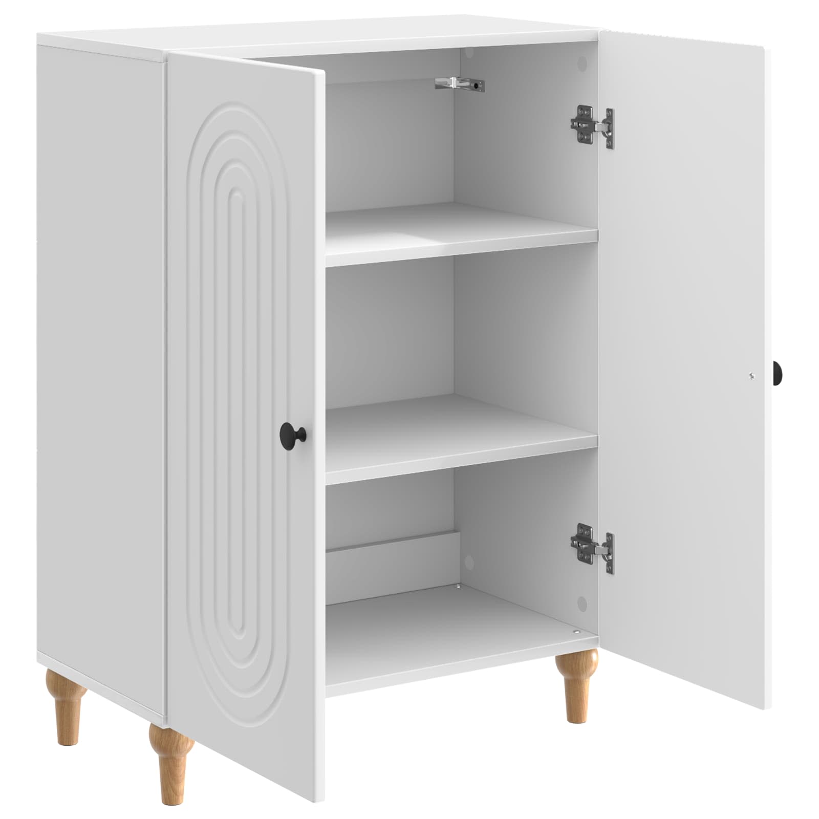 Aparador Brillante 66 x 34,5 x 90 cm Madera de Ingeniería