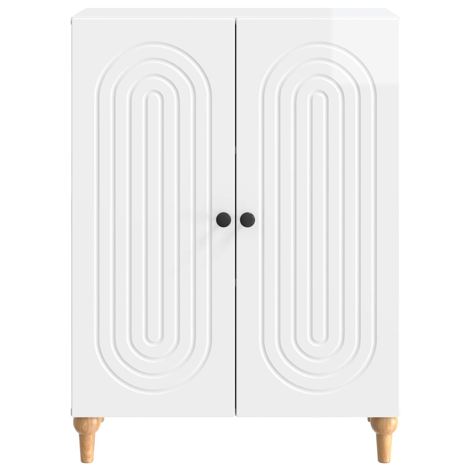 Aparador Brillante 66 x 34,5 x 90 cm Madera de Ingeniería