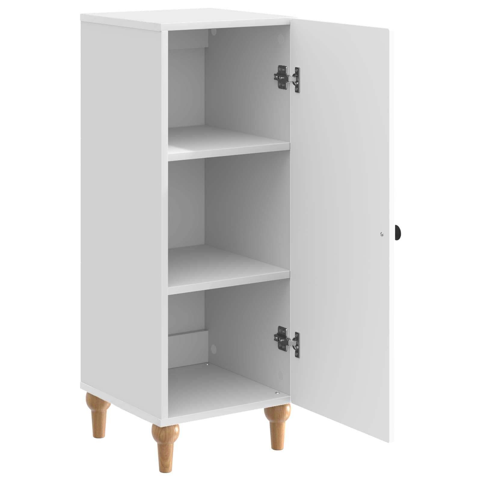 Aparador Brillante 33 x 34,5 x 90 cm Madera de Ingeniería