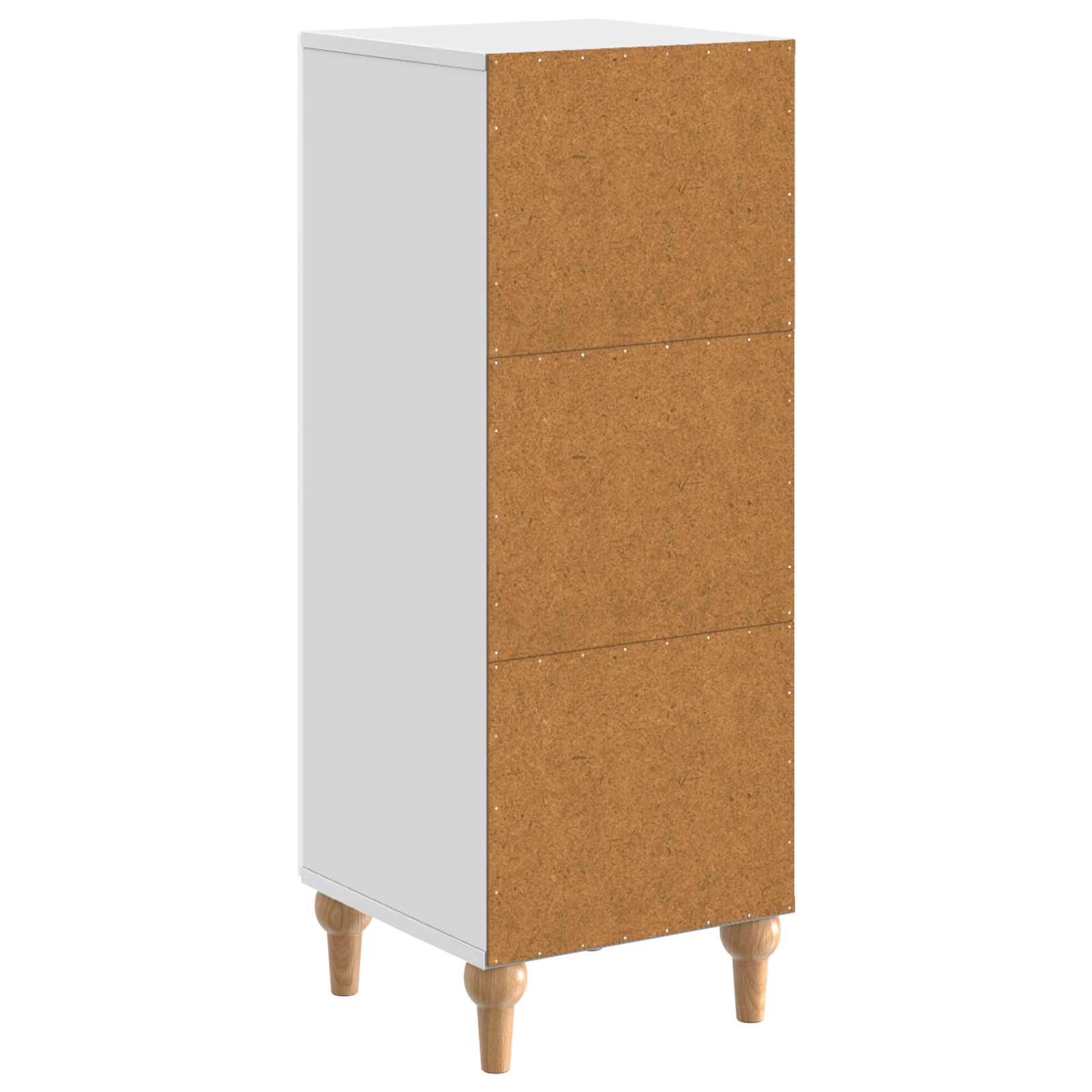 Aparador Brillante 33 x 34,5 x 90 cm Madera de Ingeniería