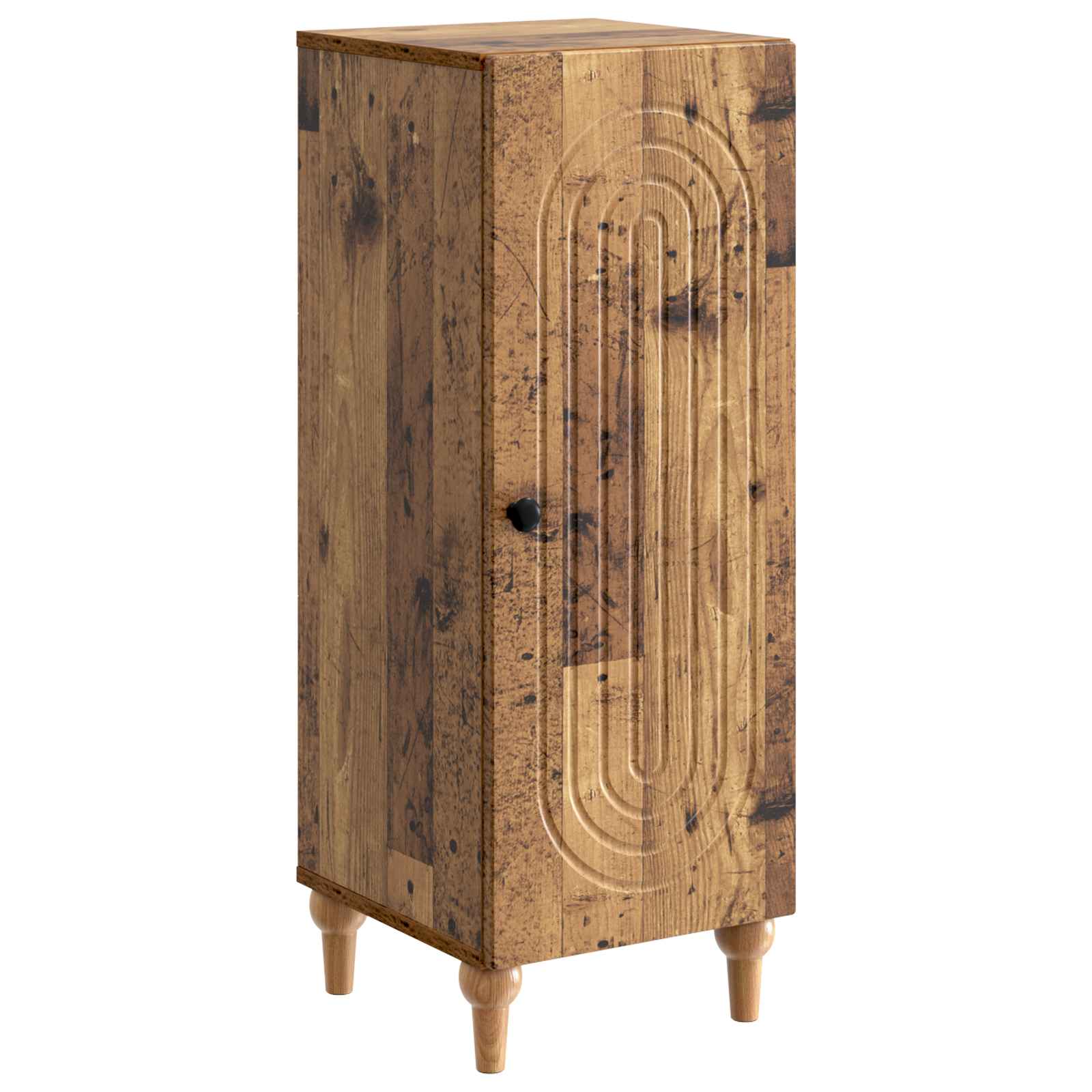 Aparador Brillante 33 x 34,5 x 90 cm Madera de Ingeniería