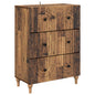 Cajonera Brillante 66 x 34,5 x 90 cm Madera de Ingeniería