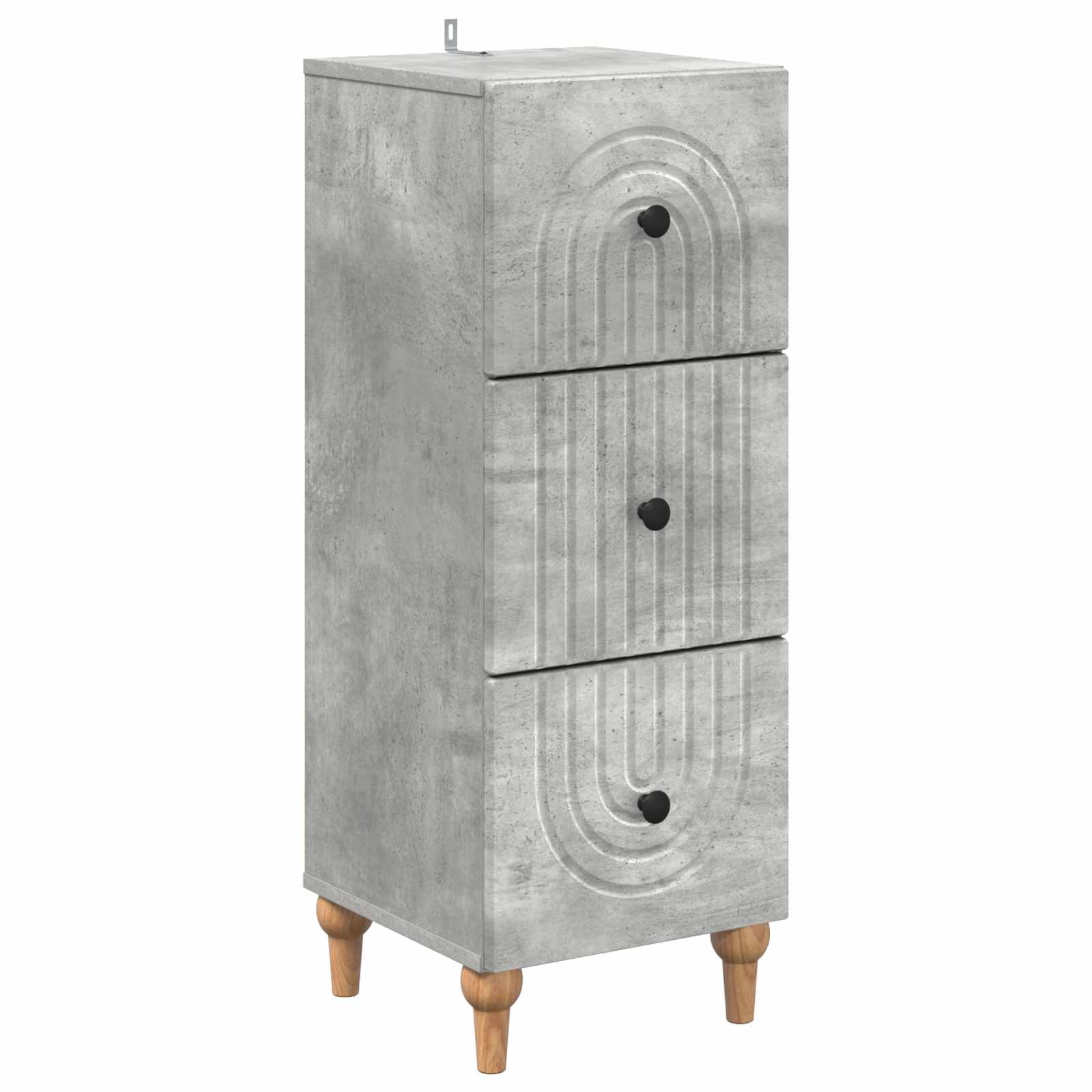 Brilliant Chest of Drawers 33 x 34.5 x 90 cm Engineered Wood