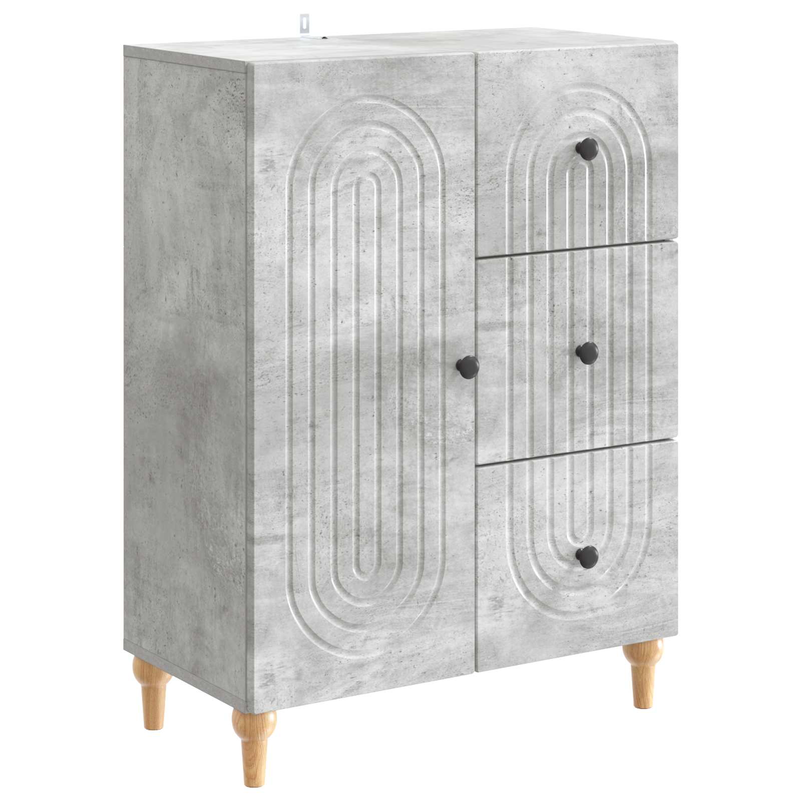 Aparador Brillante 66 x 34,5 x 90 cm Madera de Ingeniería