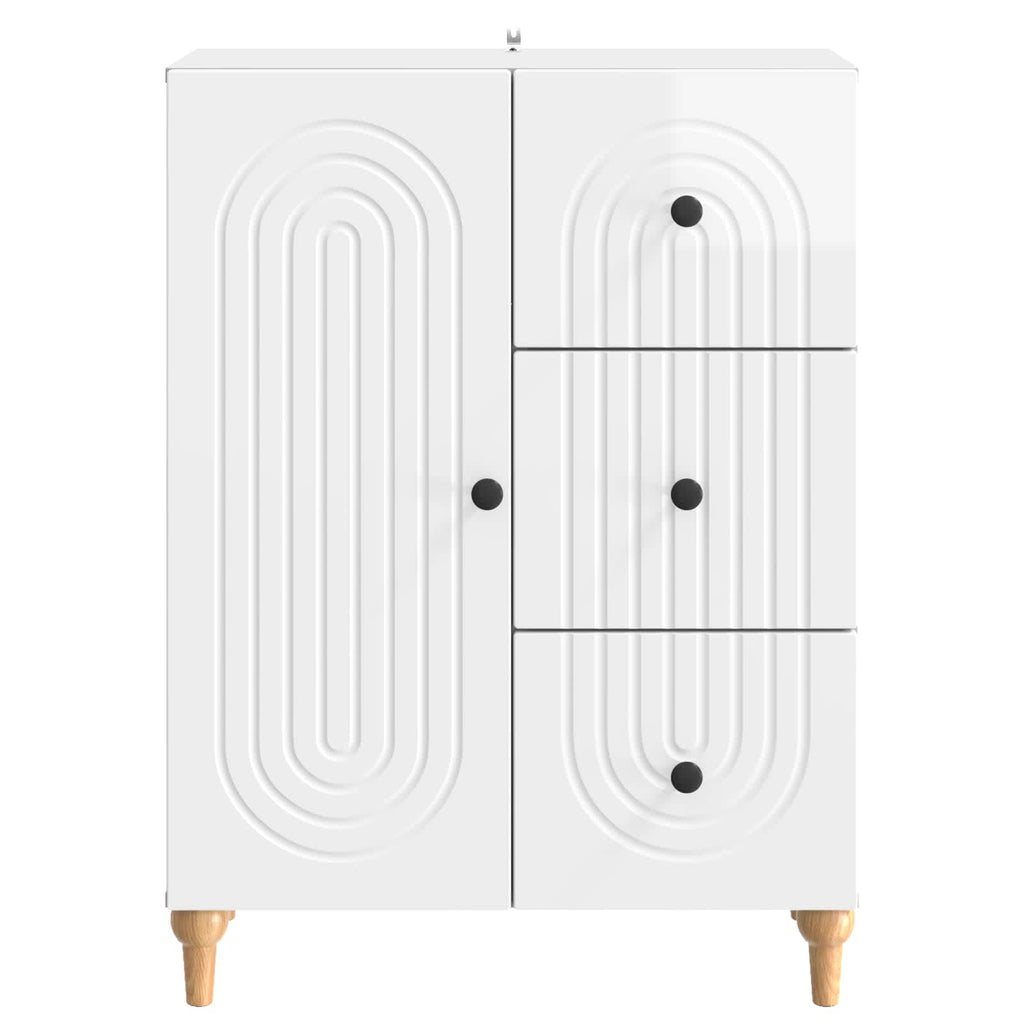Aparador Brillante 66 x 34,5 x 90 cm Madera de Ingeniería