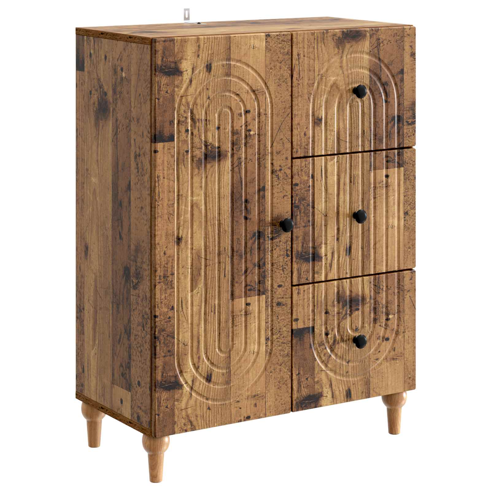 Aparador Brillante 66 x 34,5 x 90 cm Madera de Ingeniería