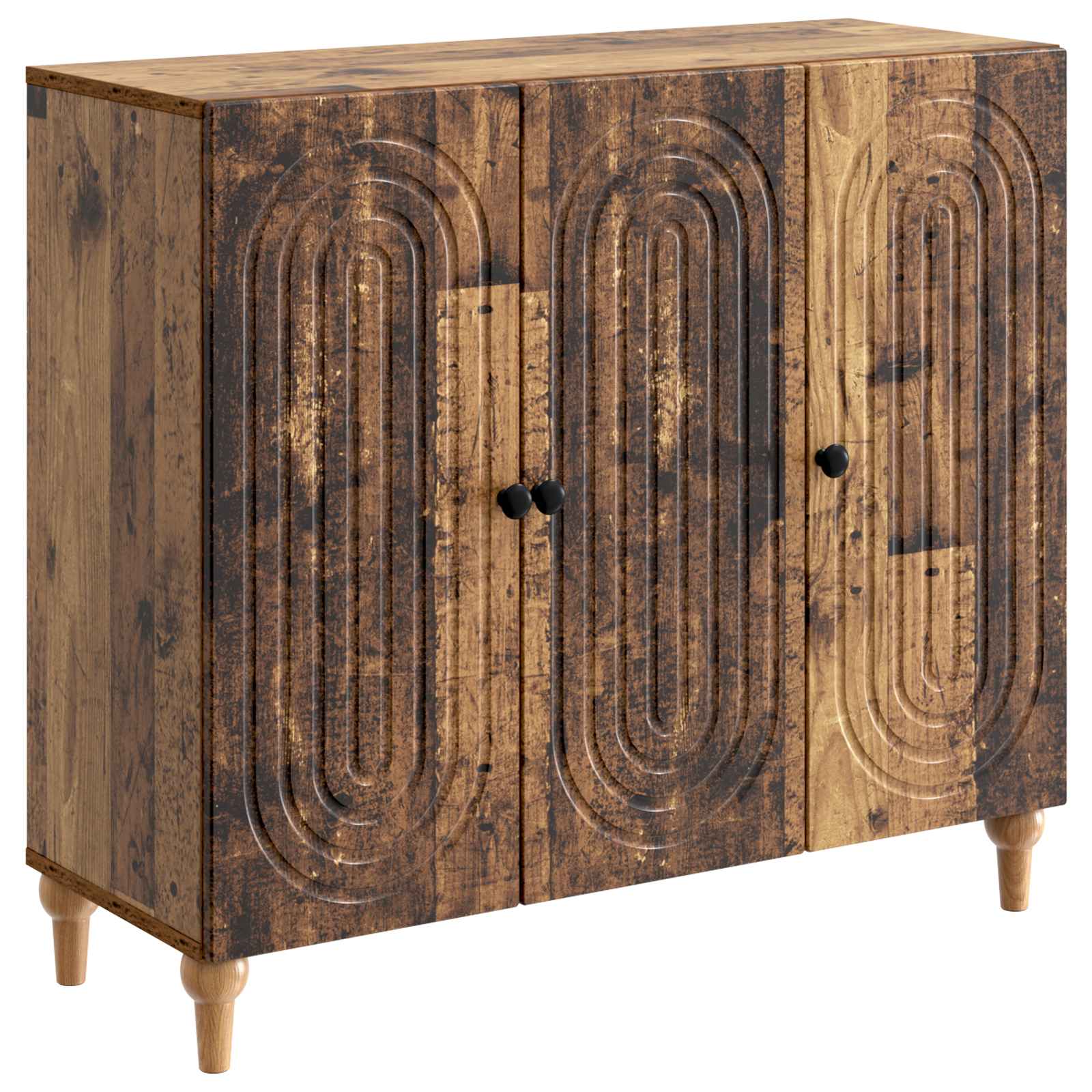 Aparador Brillante 89 x 34,5 x 80 cm Madera de Ingeniería
