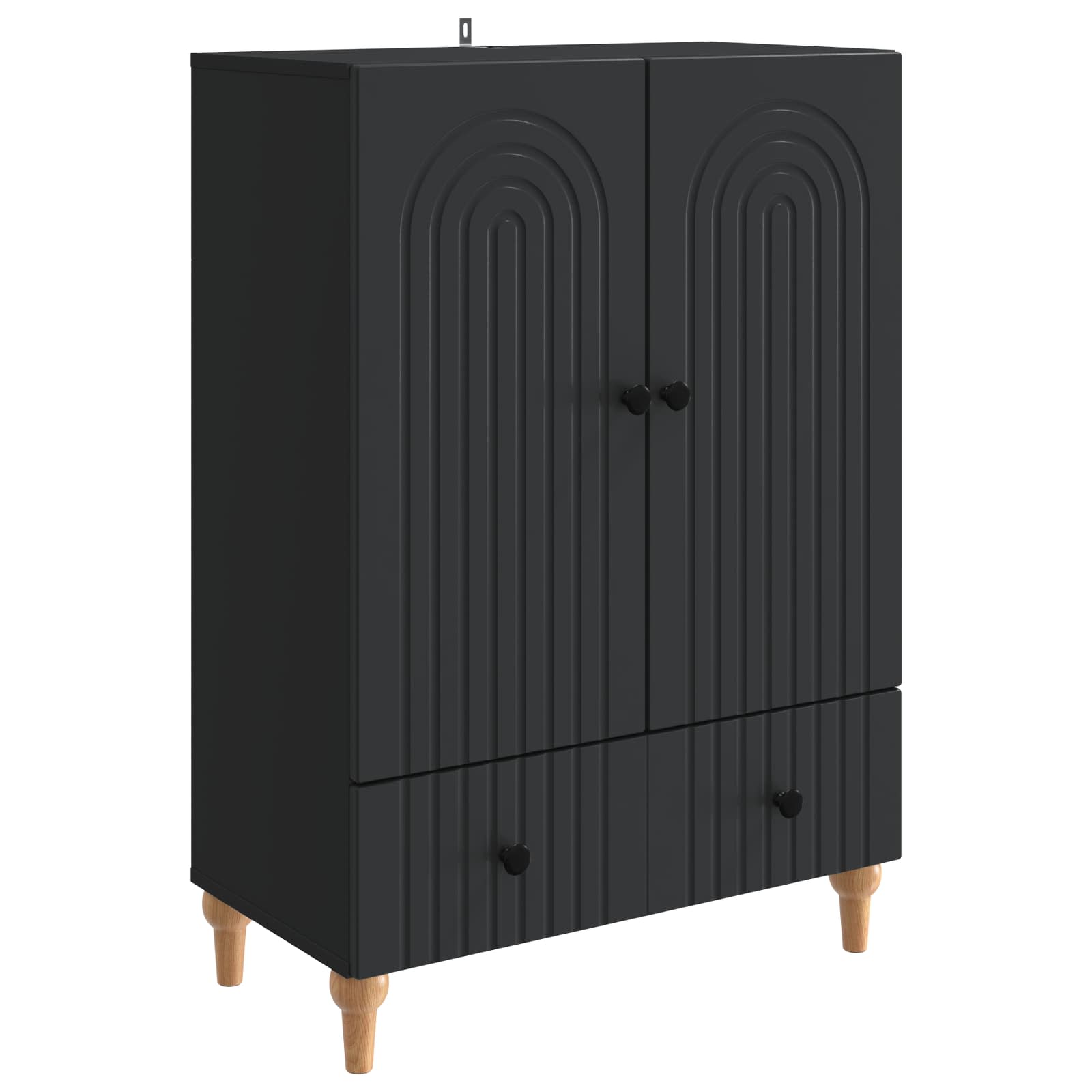 Aparador Brillante 66 x 34,5 x 95 cm Madera de Ingeniería