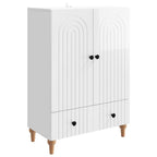 Aparador Brillante 66 x 34,5 x 95 cm Madera de Ingeniería