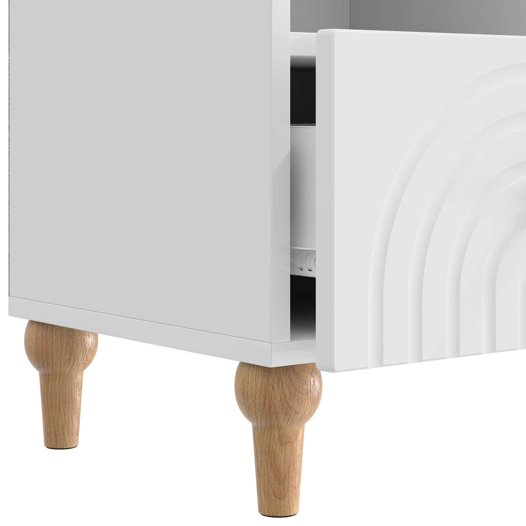 Mueble de TV Alto Brillo 102 x 34,5 x 50 cm