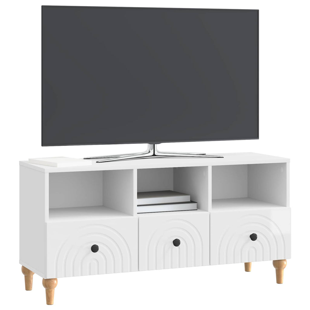 Mueble de TV Alto Brillo 102 x 34,5 x 50 cm