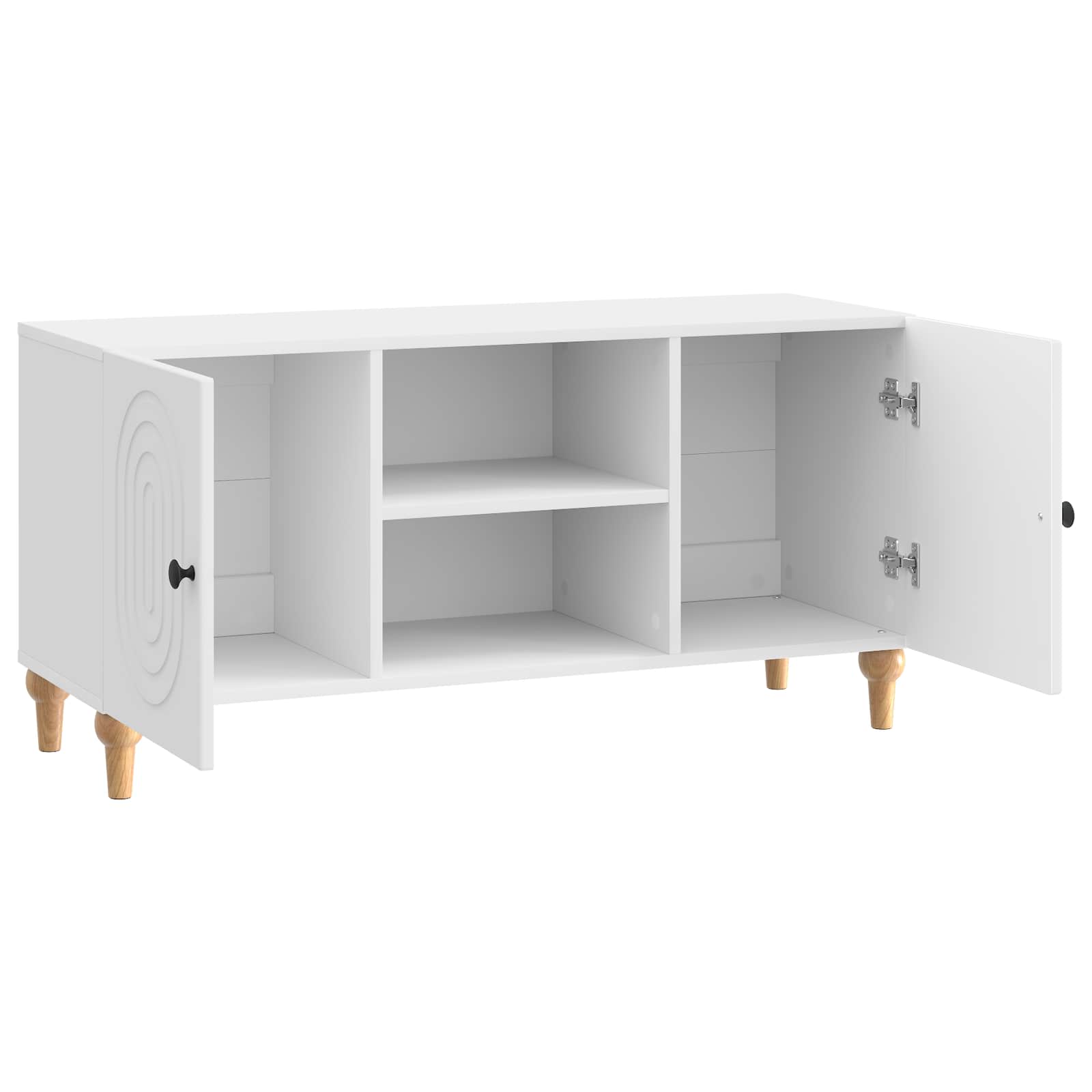 Mueble de TV Brillante 102 x 34,5 x 50 cm Madera de Ingeniería