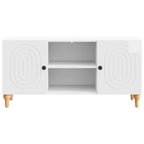 Mueble de TV Brillante 102 x 34,5 x 50 cm Madera de Ingeniería