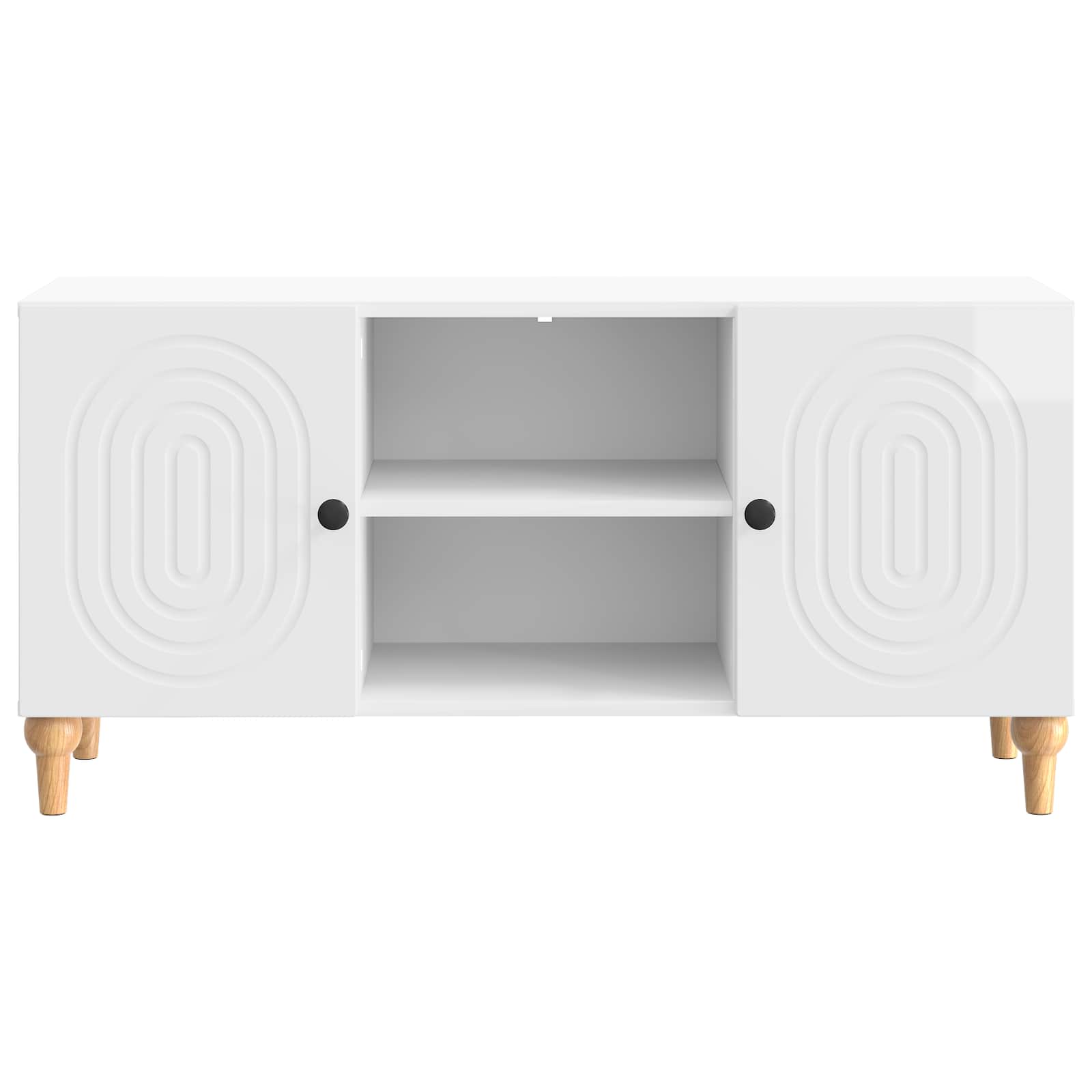 Mueble de TV Brillante 102 x 34,5 x 50 cm Madera de Ingeniería