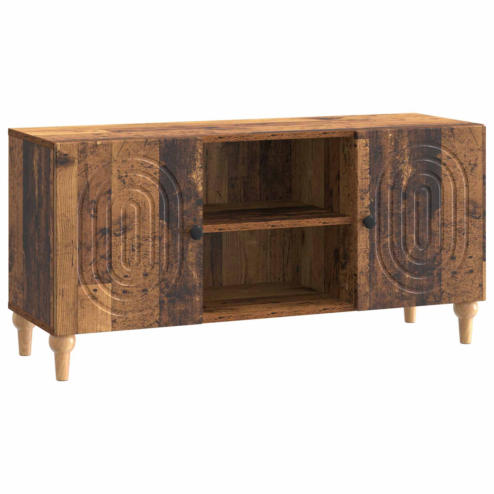 Mueble de TV Brillante 102 x 34,5 x 50 cm Madera de Ingeniería