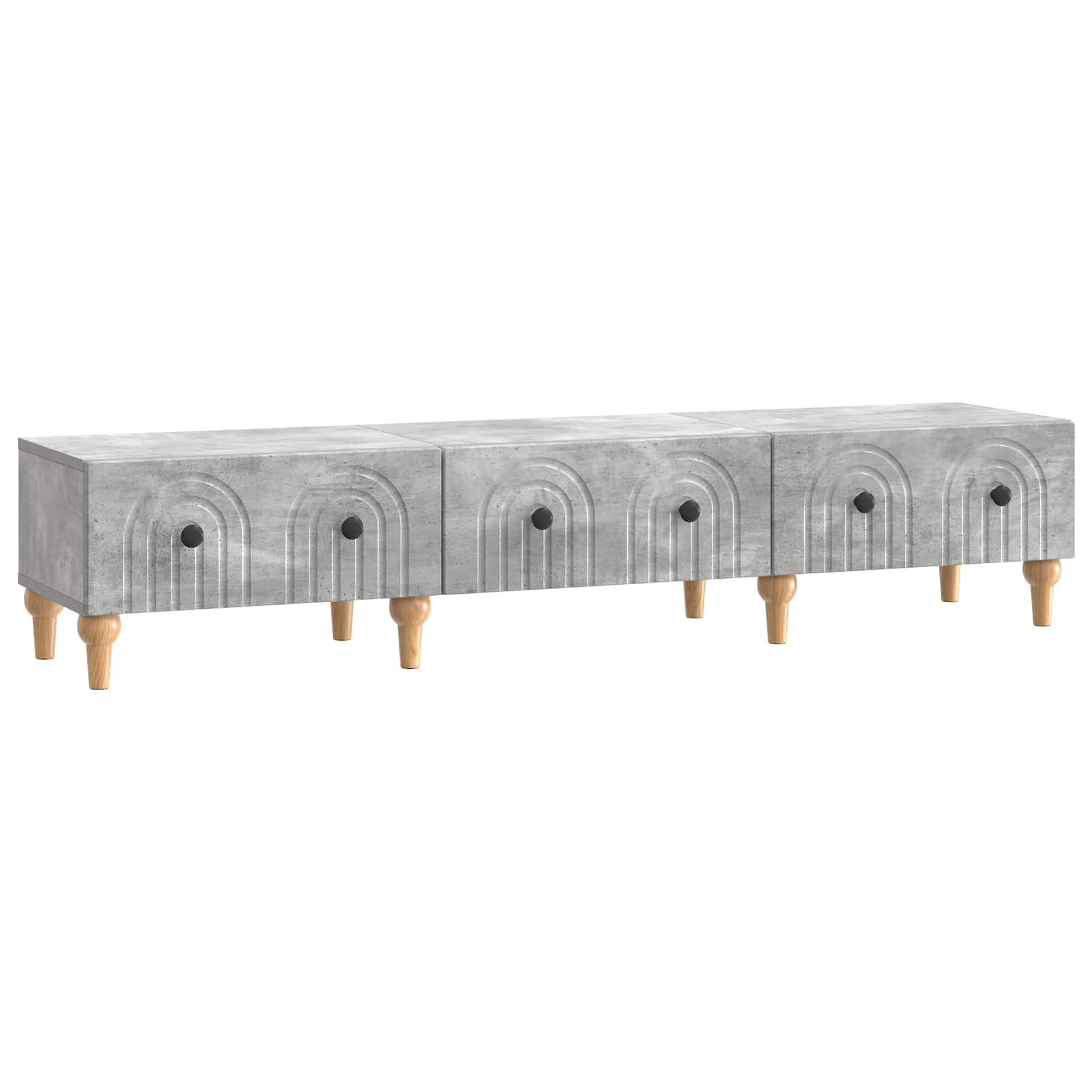 Mueble de TV Brillante 147 x 34,5 x 30 cm Madera de Ingeniería