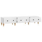 Mueble de TV Brillante 147 x 34,5 x 30 cm Madera de Ingeniería