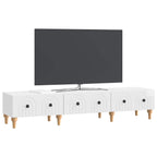 Mueble de TV Brillante 147 x 34,5 x 30 cm Madera de Ingeniería