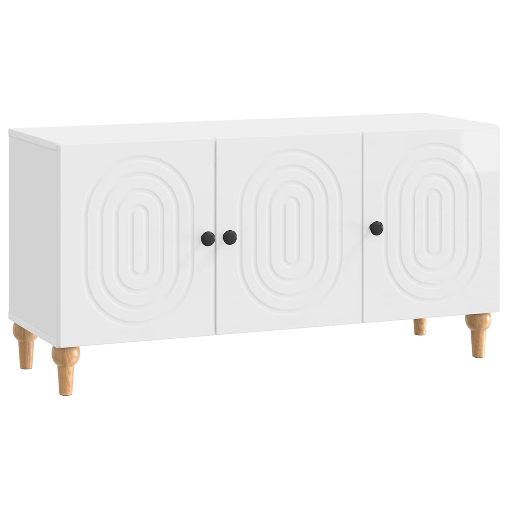 Mueble de TV Brillante 99 x 34,5 x 50 cm Madera de Ingeniería