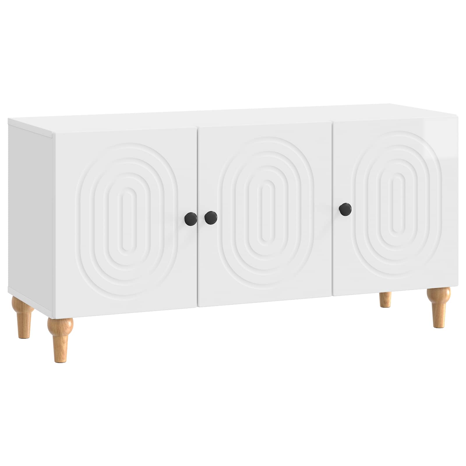 Mueble de TV Brillante 99 x 34,5 x 50 cm Madera de Ingeniería
