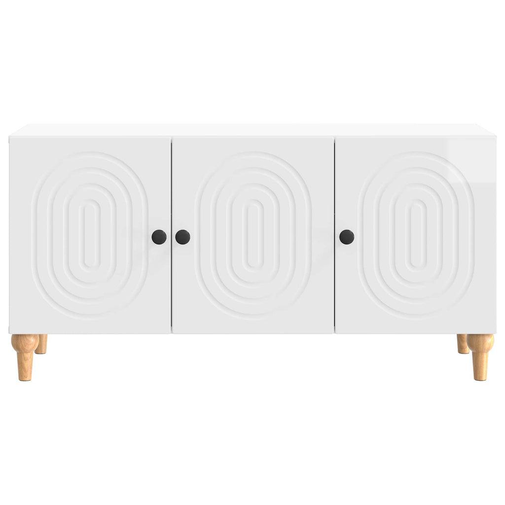 Mueble de TV Brillante 99 x 34,5 x 50 cm Madera de Ingeniería