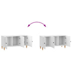 Mueble de TV Brillante 99 x 34,5 x 50 cm Madera de Ingeniería