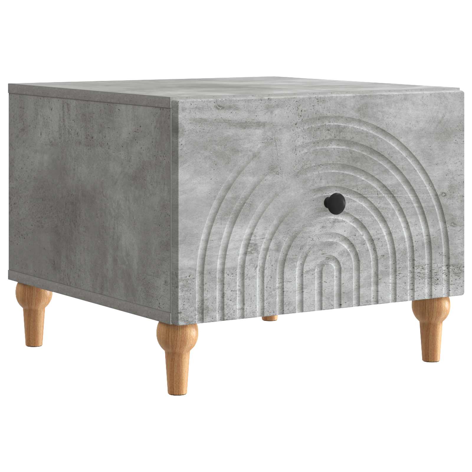 Glossy Coffee Table 49 x 50 x 40 cm Engineered Wood