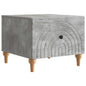 Glossy Coffee Table 49 x 50 x 40 cm Engineered Wood