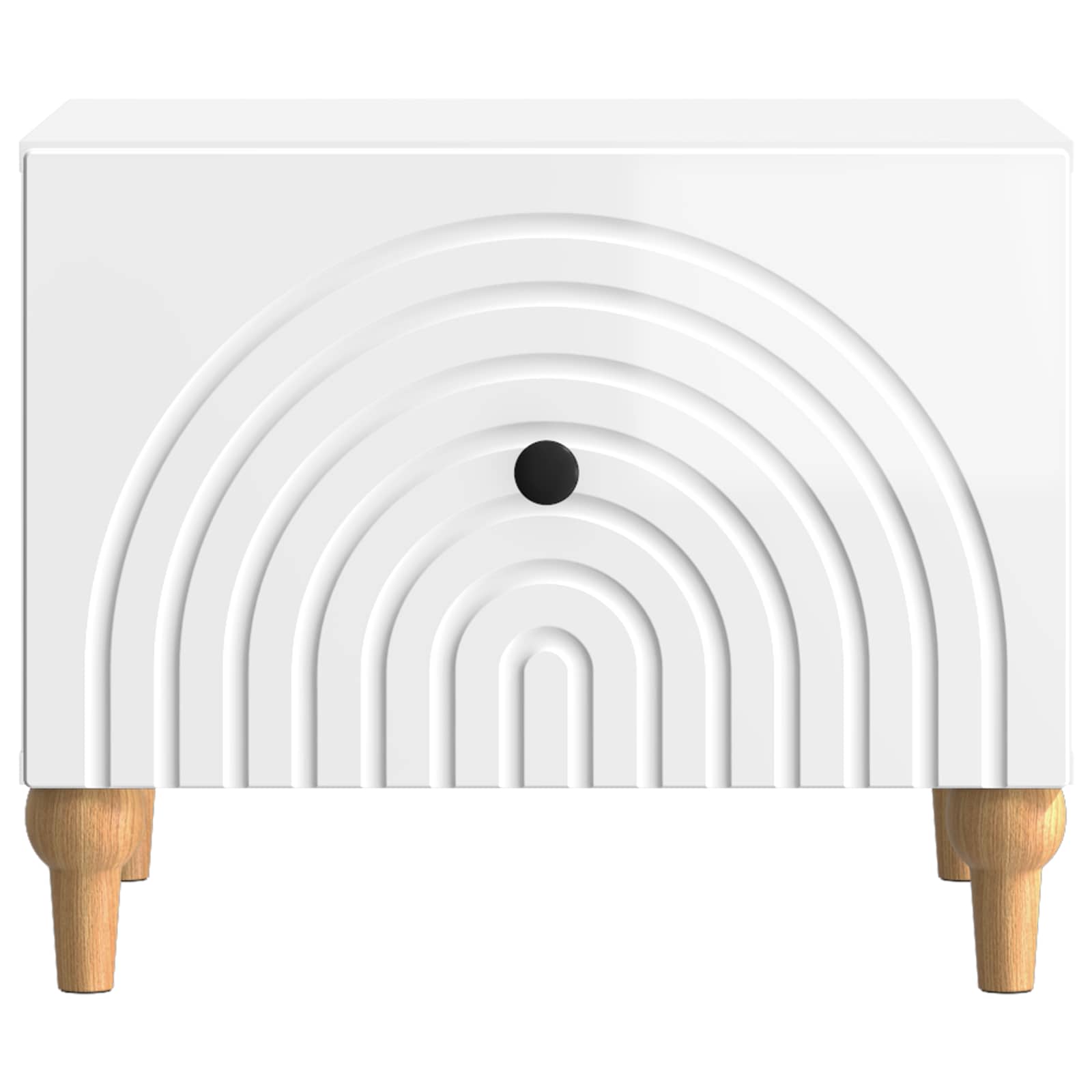 Mesa de Café Brillante 49 x 50 x 40 cm Madera de Ingeniería