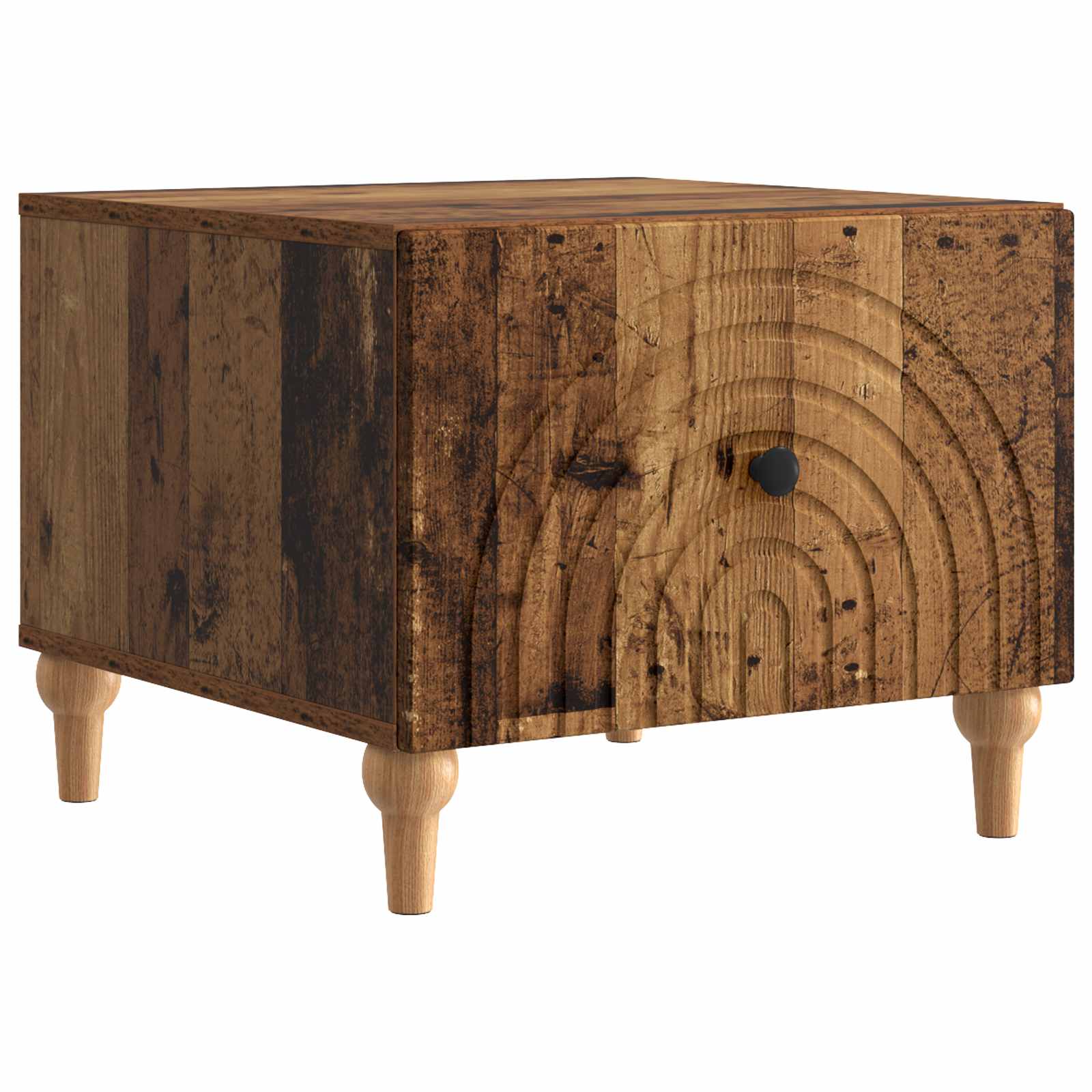 Glossy Coffee Table 49 x 50 x 40 cm Engineered Wood