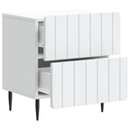 Armario de Noche 2 pcs 43 x 34,5 x 49,5 cm Madera de Ingeniería