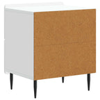 Armario de Noche 2 pcs 43 x 34,5 x 49,5 cm Madera de Ingeniería