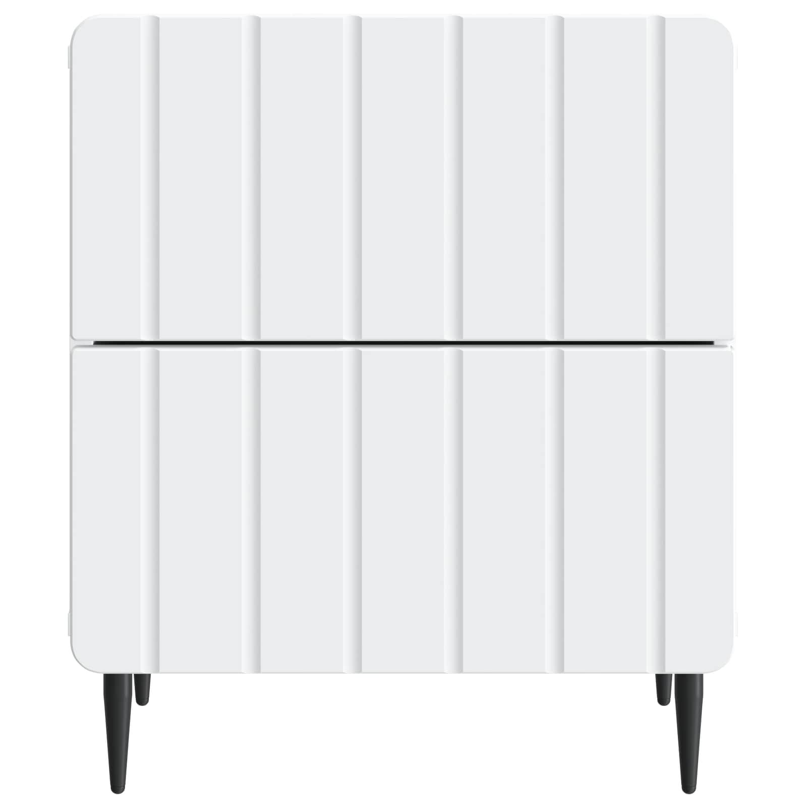 Armario de Noche 2 pcs 43 x 34,5 x 49,5 cm Madera de Ingeniería
