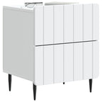 Armario de Noche 2 pcs 43 x 34,5 x 49,5 cm Madera de Ingeniería