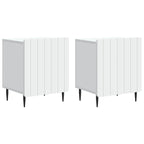 Armario de Noche 2 pcs 43 x 34,5 x 52 cm Madera de Ingeniería