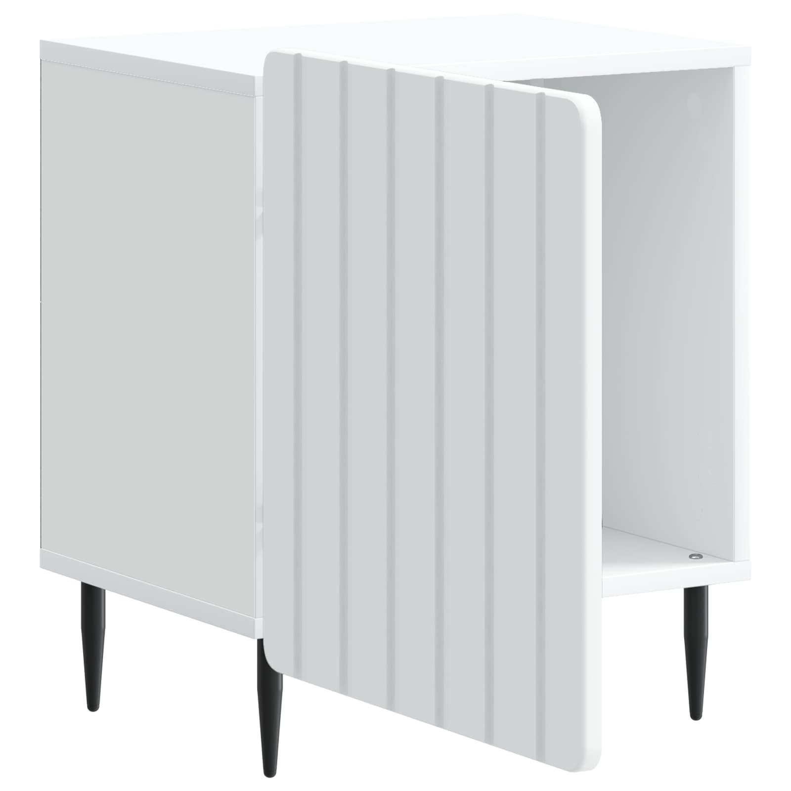 Armario de Noche 2 pcs 43 x 34,5 x 52 cm Madera de Ingeniería