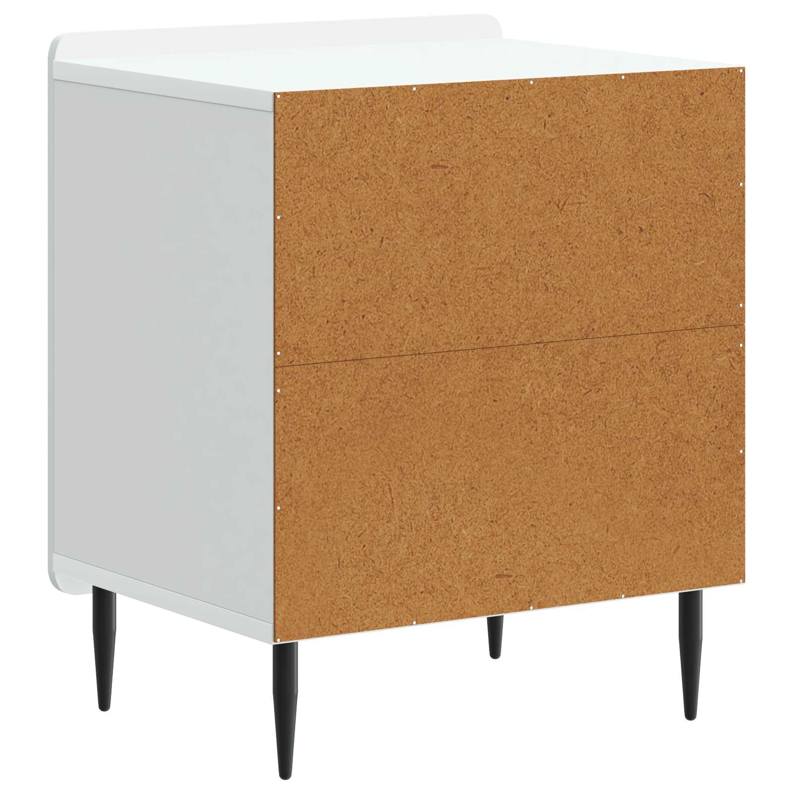Armario de Noche 2 pcs 43 x 34,5 x 52 cm Madera de Ingeniería