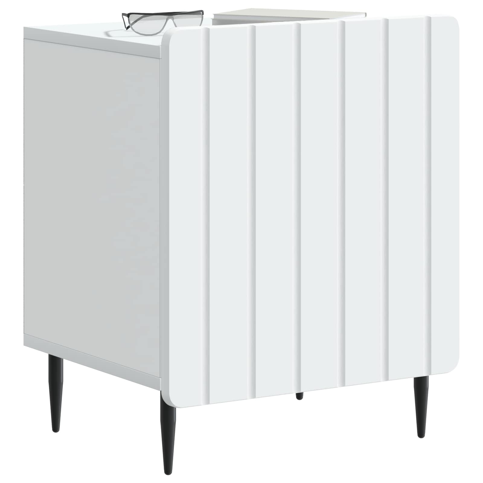 Armario de Noche 2 pcs 43 x 34,5 x 52 cm Madera de Ingeniería