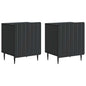Armario de Noche 2 pcs 43 x 34,5 x 52 cm Madera de Ingeniería