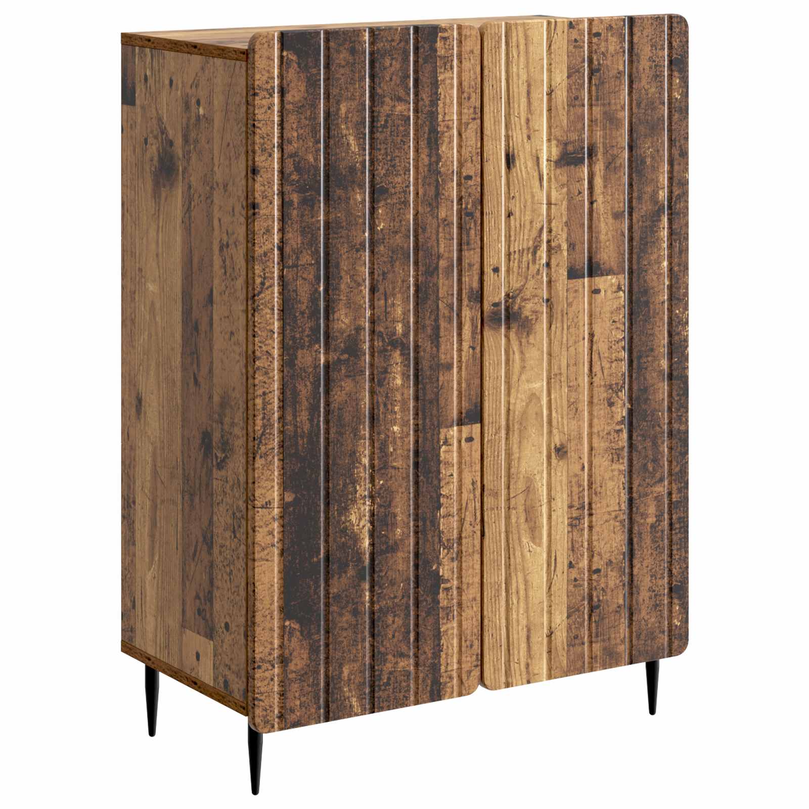 High Gloss Sideboard 66 x 34.5 x 92 cm Engineered Wood