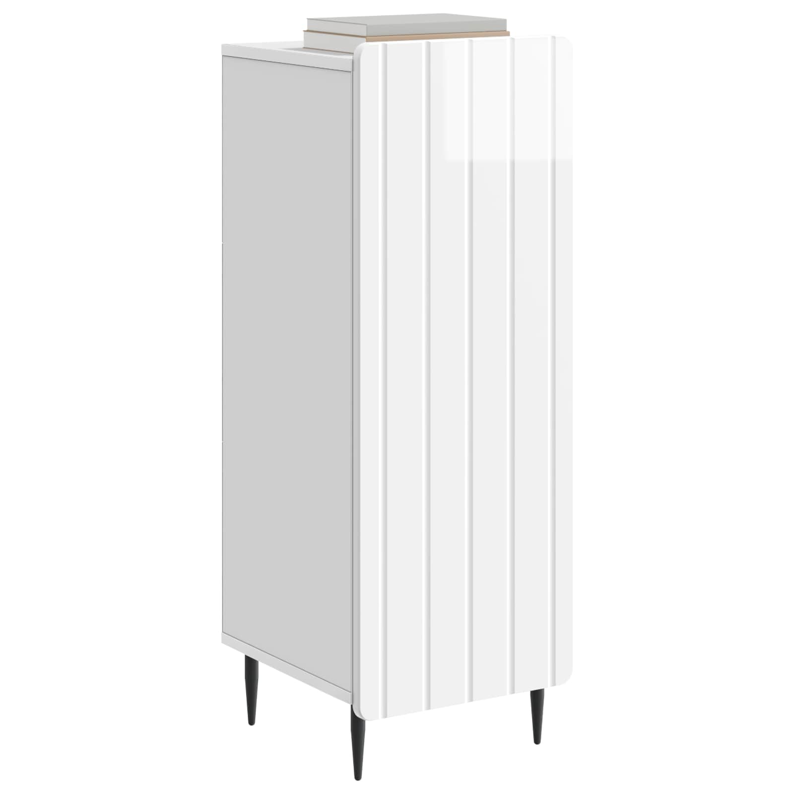Aparador Brillante 34,5 x 33 x 92 cm Madera de Ingeniería