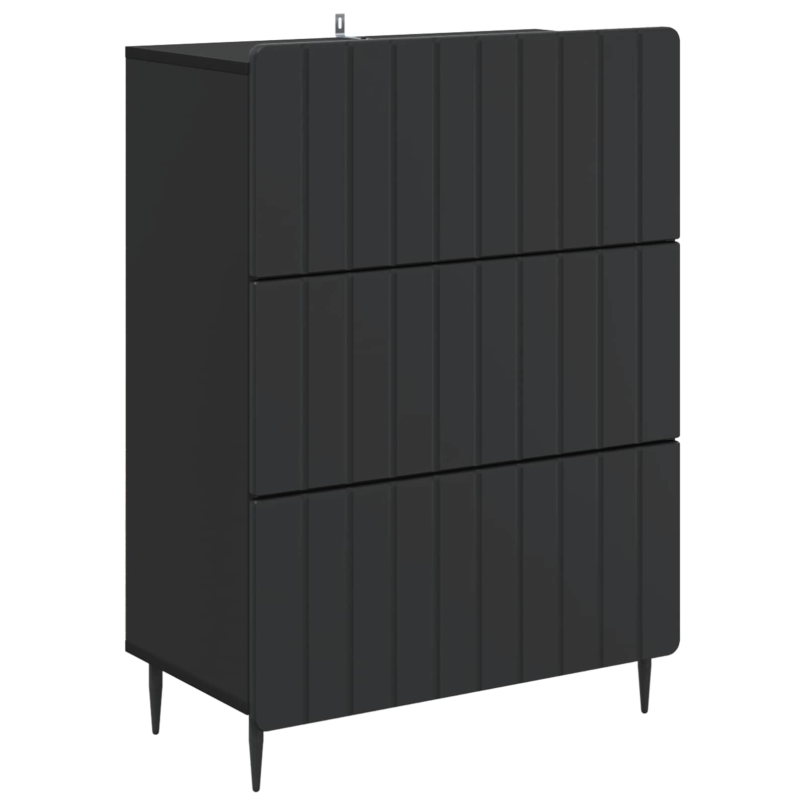 Cajonera Brillante 66 x 34,5 x 92 cm Madera de Ingeniería