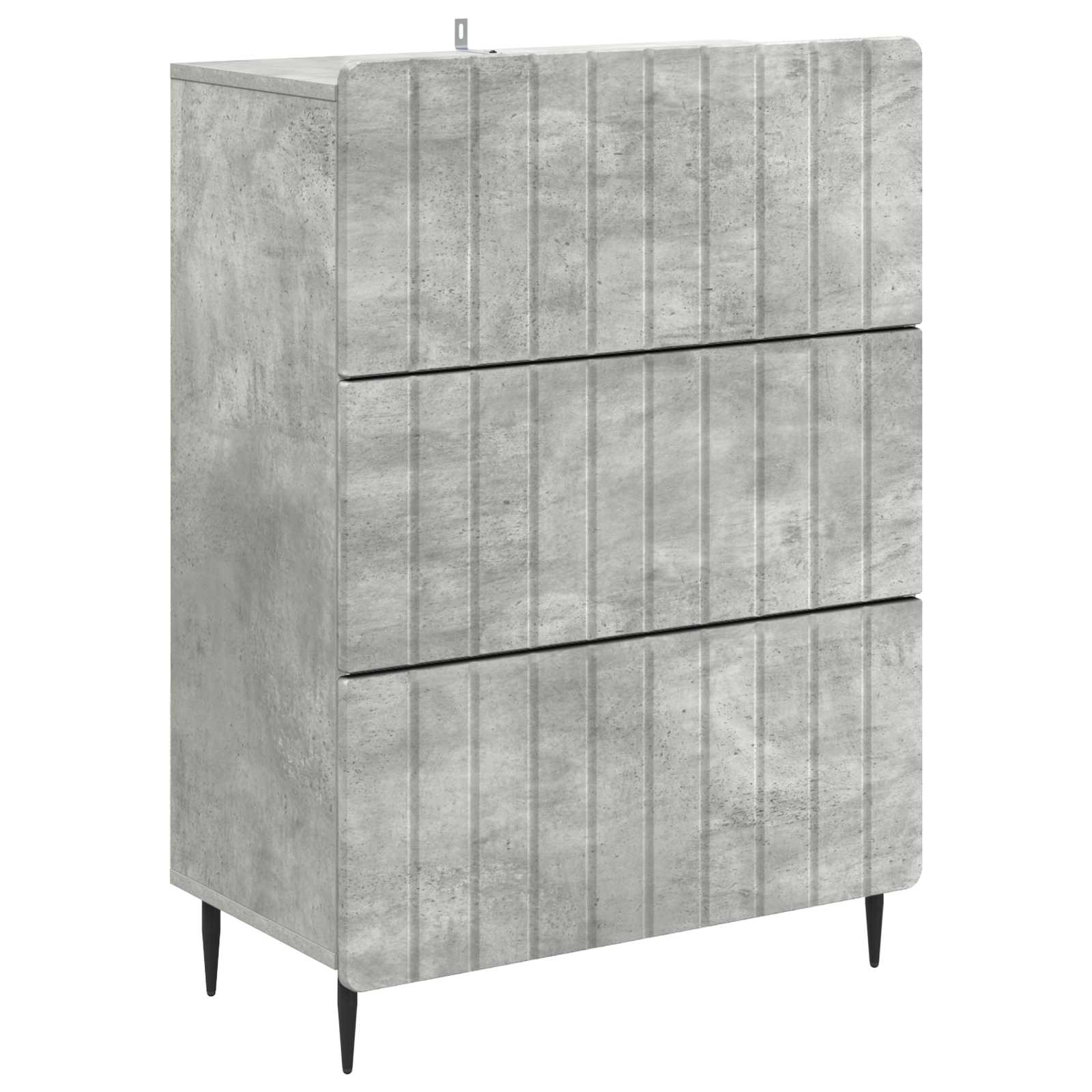 Cajonera Brillante 66 x 34,5 x 92 cm Madera de Ingeniería