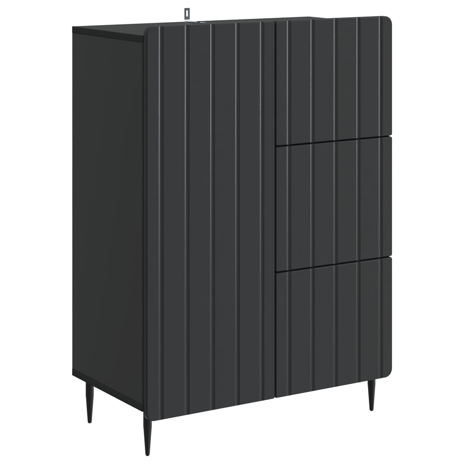 Aparador Brillante 66 x 34,5 x 91,5 cm Madera de Ingeniería