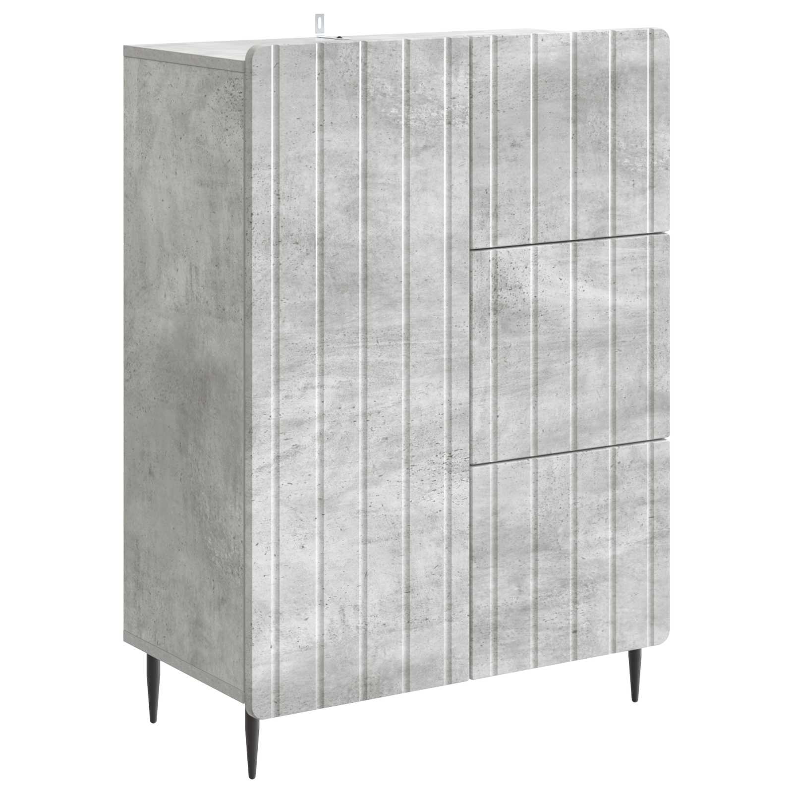 Aparador Brillante 66 x 34,5 x 91,5 cm Madera de Ingeniería