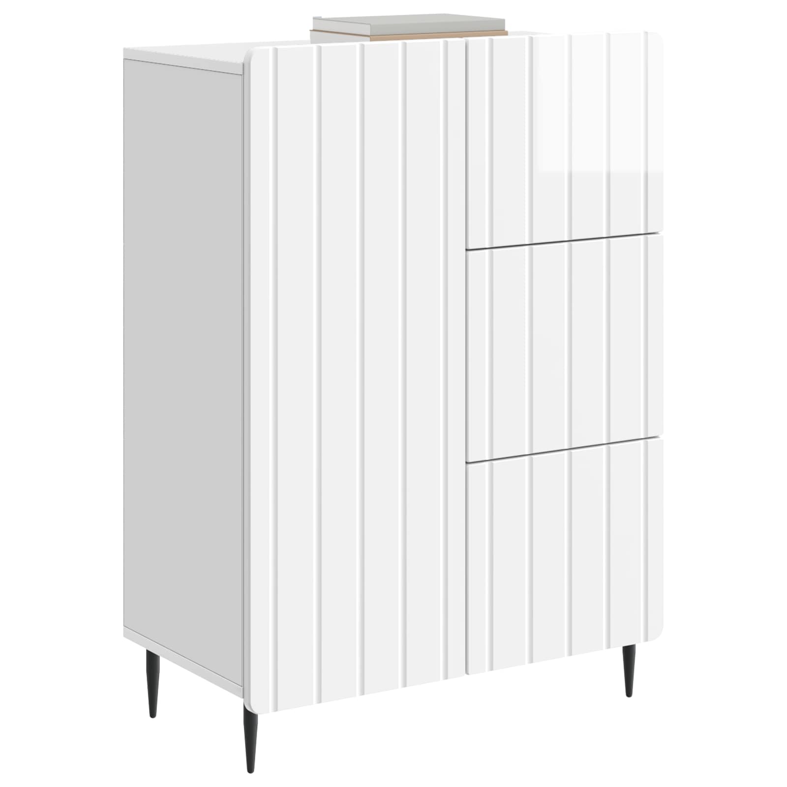 Aparador Brillante 66 x 34,5 x 91,5 cm Madera de Ingeniería