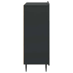 Aparador con cajón Negro 66 x 34,5 x 92 cm Madera de Ingeniería