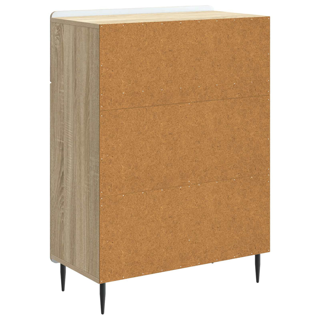 Aparador Roble Sonoma 66 x 34,5 x 92 cm Madera de Ingeniería