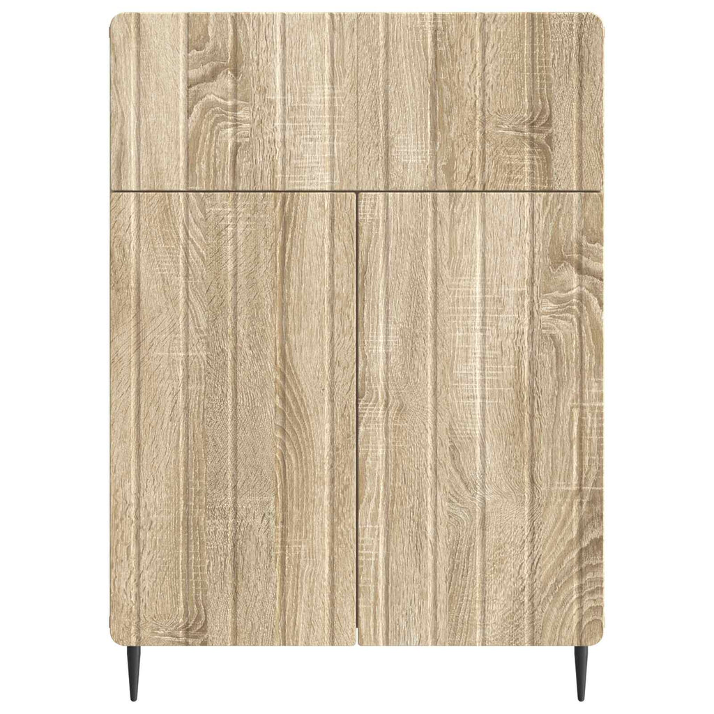 Aparador Roble Sonoma 66 x 34,5 x 92 cm Madera de Ingeniería