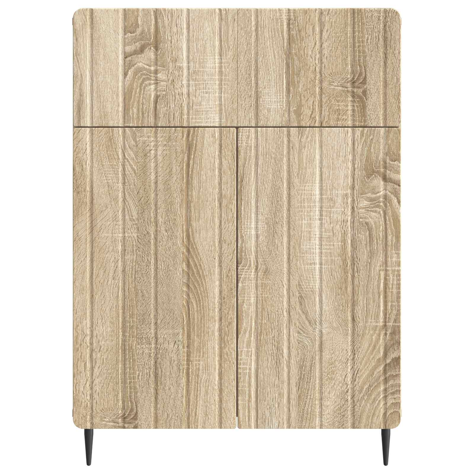 Aparador Roble Sonoma 66 x 34,5 x 92 cm Madera de Ingeniería